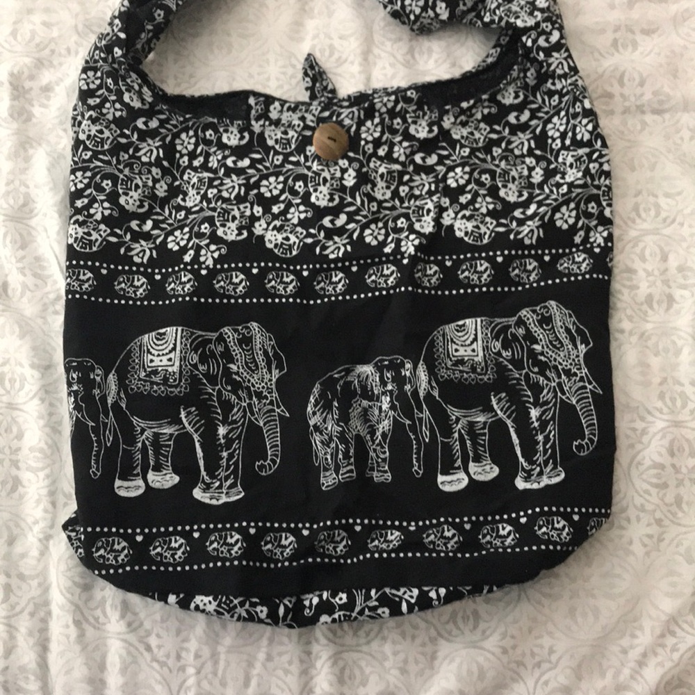 Elephant cross body bag